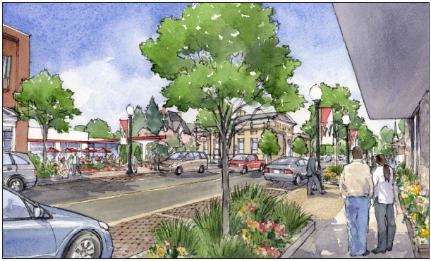 streetscape rendering streetscape rendering