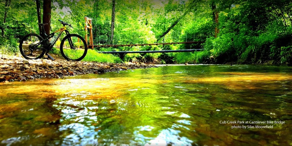 Cantilever Bike Bridge