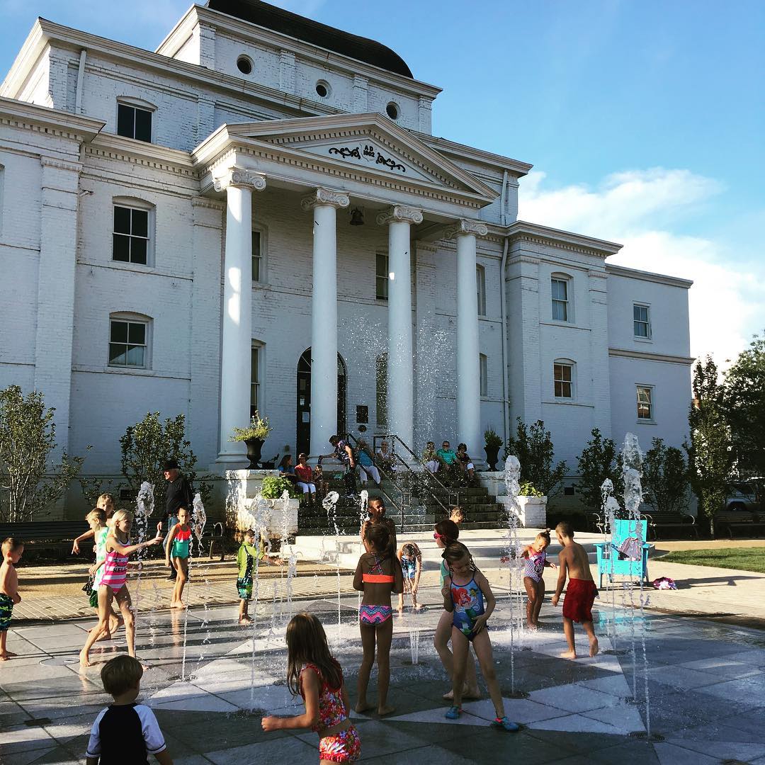 Heritage Square Splash Pad Heritage Square splash pad
