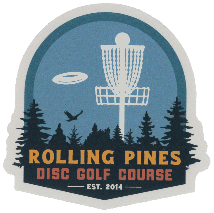 Rolling Pines Disc Golf Course logo Rolling Pines Disc Golf Course logo