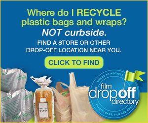 Where do I RECYCLE plastic bags and wraps?