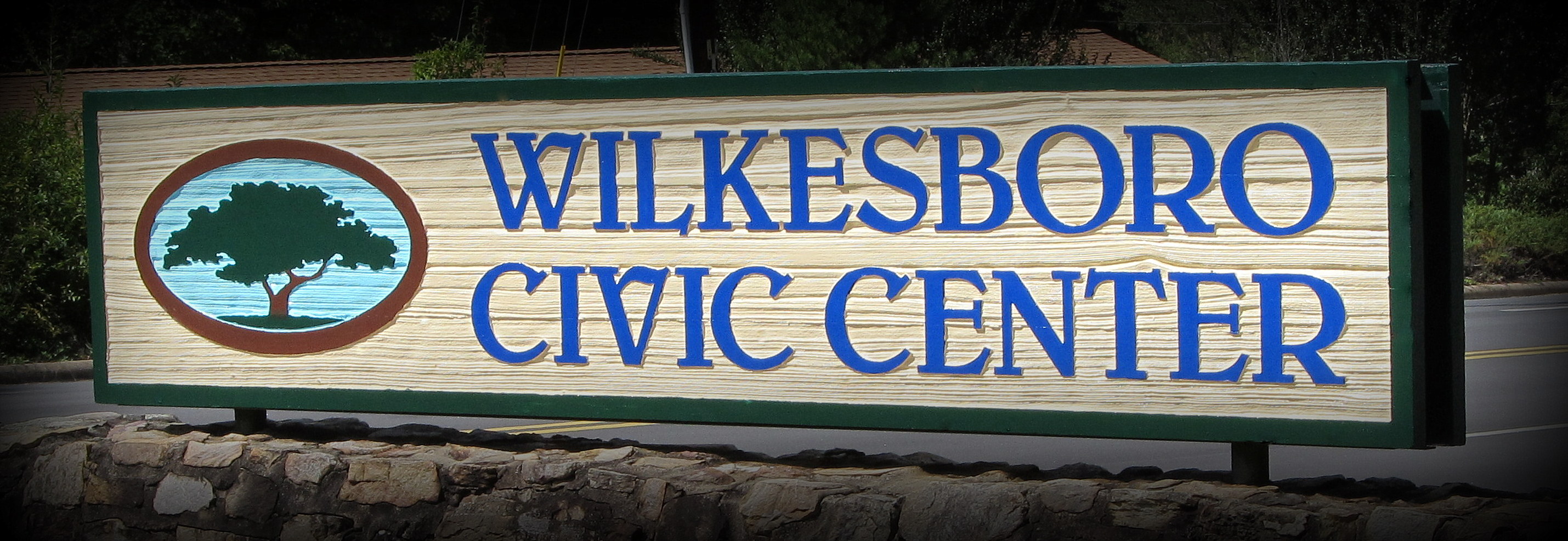 Wilkesboro Civic Center Sign Wilkesboro Civic Center Sign