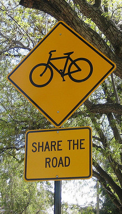 Share the Road Sign
