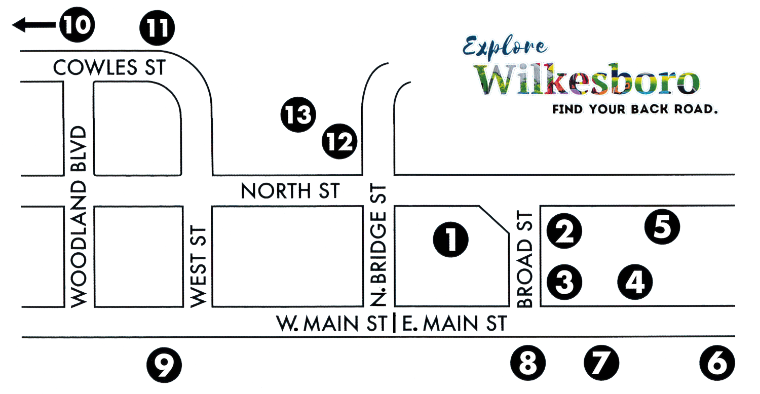 Historic Wilkesboro Downtown Walking Tour