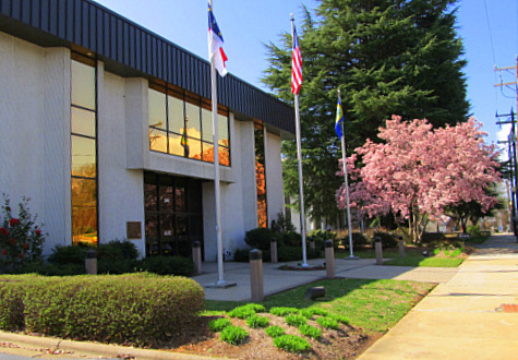 Town Hall during the spring Town Hall during the spring