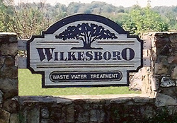 Wastewater Treatment sign Wastewater Treatment sign